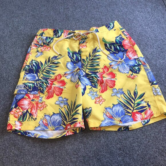 Polo Ralph Lauren Other - Polo Ralph Lauren Floral Swim Trunks Large Multicolor Tropical Board Shorts